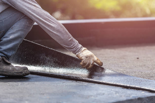Professional Crawl Space Encapsulation technician working in Black Mountain, NC